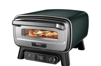 Ninja Artisan Outdoor-Elektro-Pizzaofen und Heißluftfritteuse